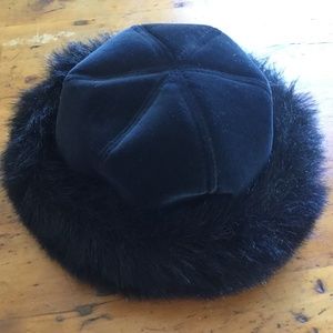 Faux fur hat